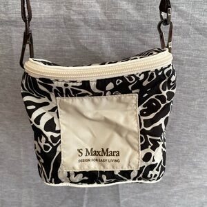 MaxMara | Cube Nylon Storage Travel Crossbody Small Bag - Design For Easy Living